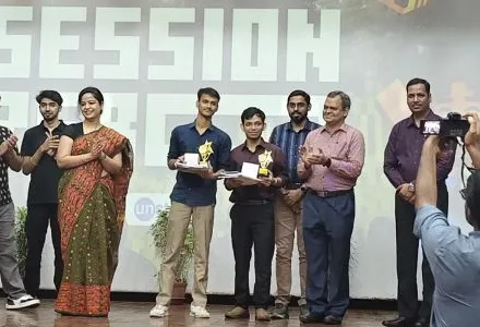 Ideatex, 1st prize: GDG on Campus HIT · Session Zero 2025